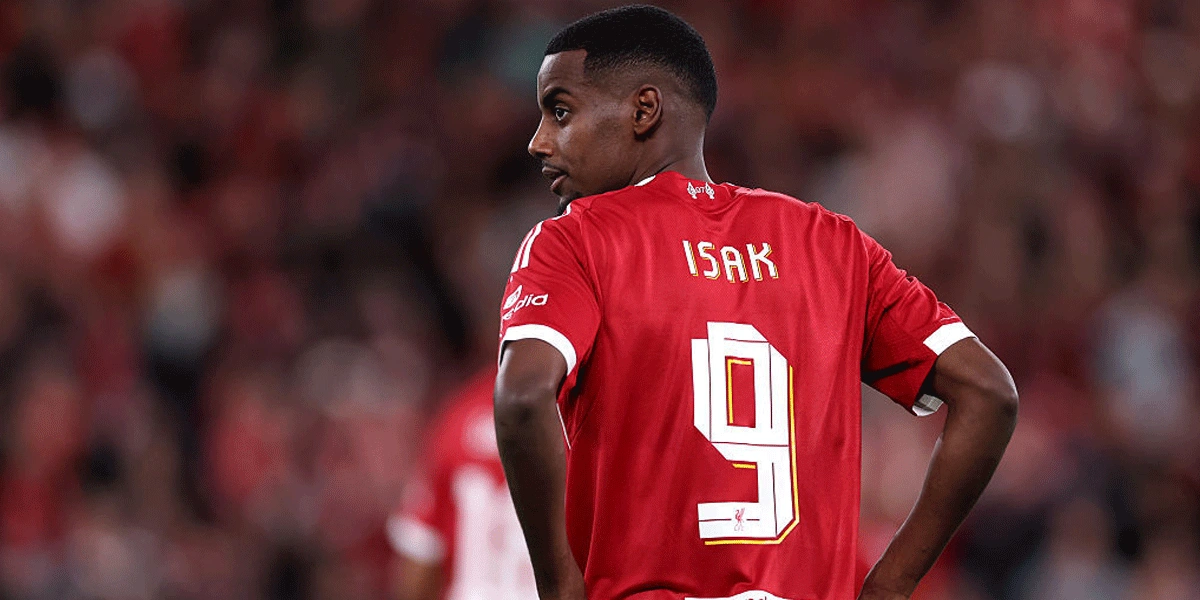 Alexander-Isak-di-Liverpool-Terlalu-Banyak-Berpikir,-Performanya-Pun-Menurun